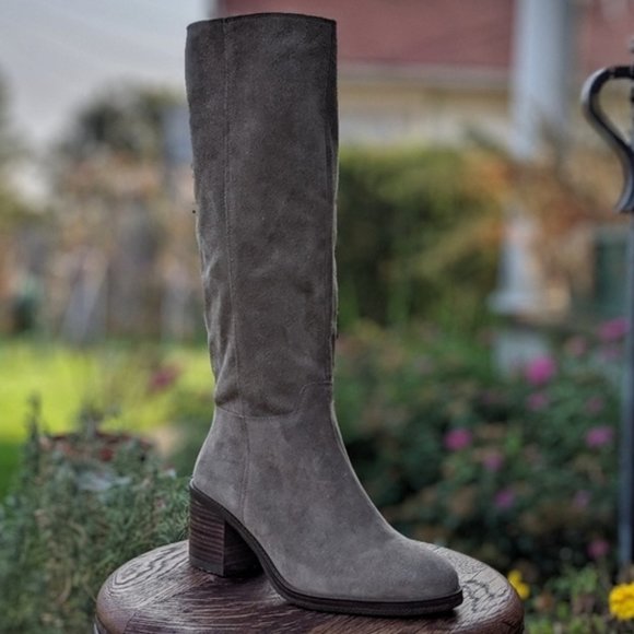 Lucky Brand Shoes - NWT ✨ Lucky Brand Ritten Riding Boots - Fawn - 9.5